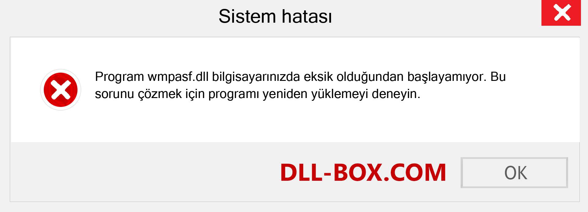 wmpasf.dll dosyası eksik mi? Windows 7, 8, 10 için İndirin - Windows'ta wmpasf dll Eksik Hatasını Düzeltin, fotoğraflar, resimler